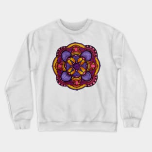 Spiral Mandala Crewneck Sweatshirt
